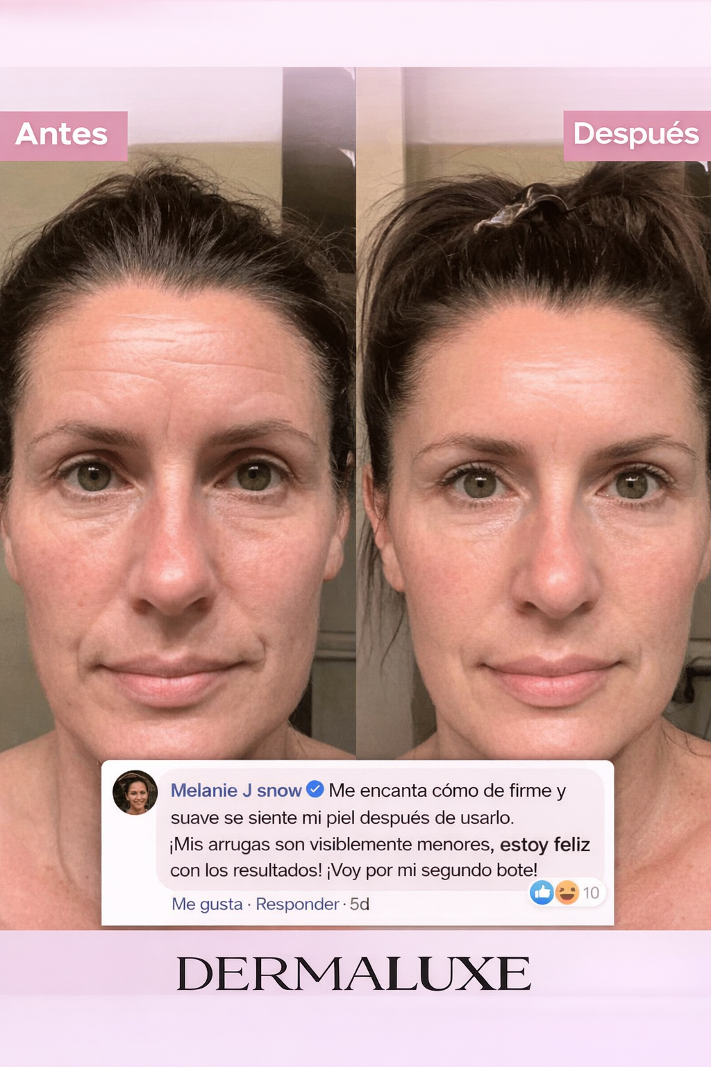 Mascarilla de colágeno para piel de vidrio