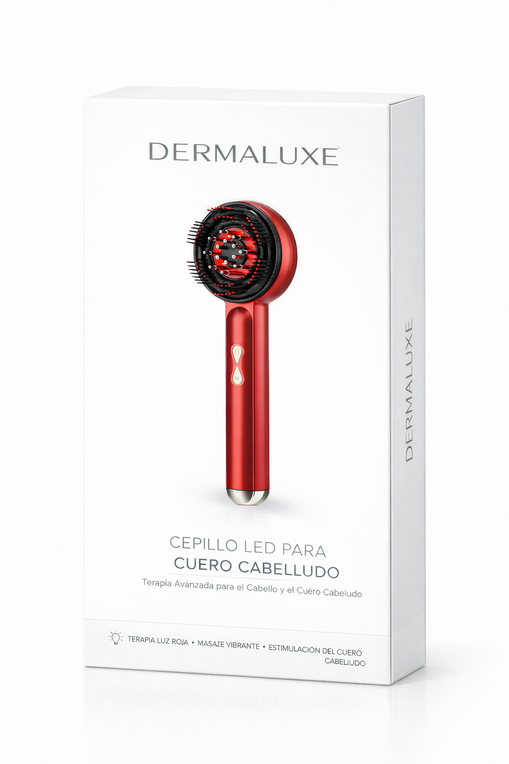 Masajeador Capilar con Luz Roja Terapéutica Dermaluxe