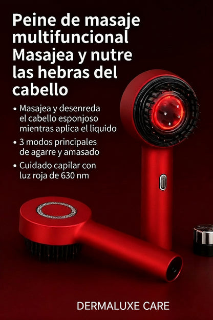 Masajeador Capilar LED – Estimula el Crecimiento y Fortalece el Cabello