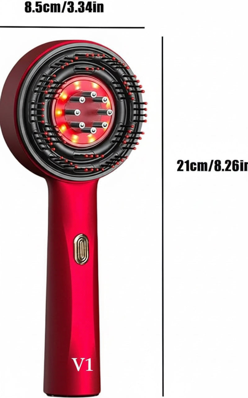 Masajeador Capilar LED – Estimula el Crecimiento y Fortalece el Cabello