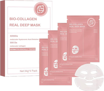 Mascarillas facial BIO-COLLAGEN 4 unidades